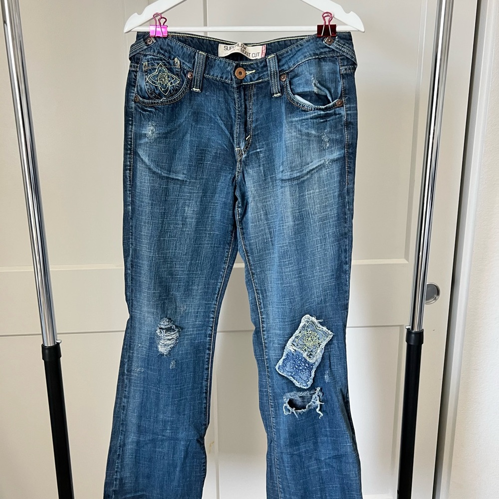 Low rise bootcut rare vintage Levi’s denim